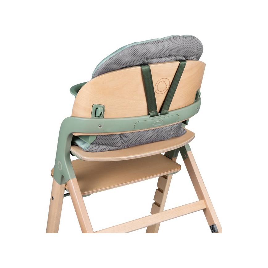 Lionelo - MEGAN 3-in-1 Kids' High Chair, Green Wood