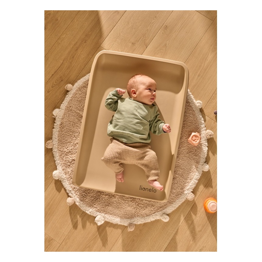 Lionelo - MEGS Changing Mat 49 x 70 cm Beige Sand
