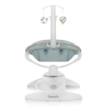 Lionelo - MELL Baby Swing with Music, Beige Sand, 4xAA + Remote Control
