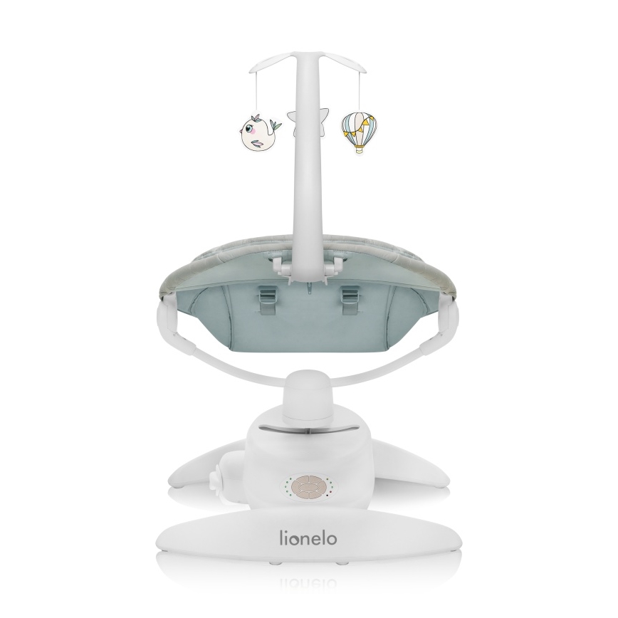 Lionelo - MELL Baby Swing with Music, Beige Sand, 4xAA + Remote Control