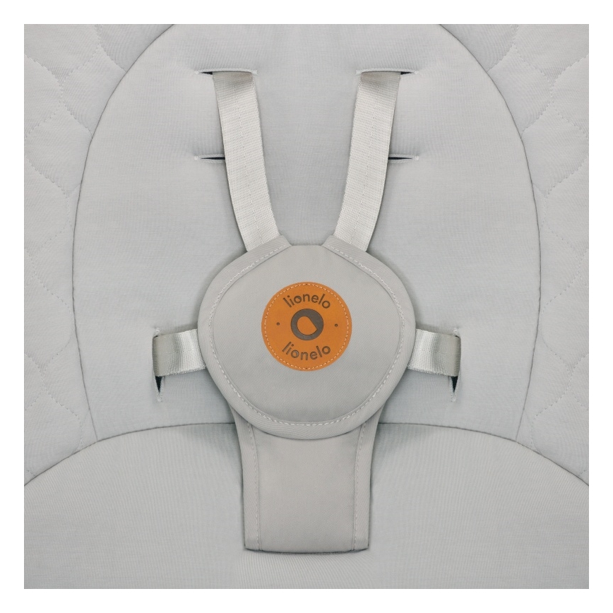 Lionelo - MELL Baby Swing with Music, Beige Sand, 4xAA + Remote Control