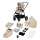Lionelo - MERIL 2-in-1 Combination Stroller Beige Sand