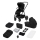 Lionelo - MERIL 2-in-1 Combination Stroller Black Onyx