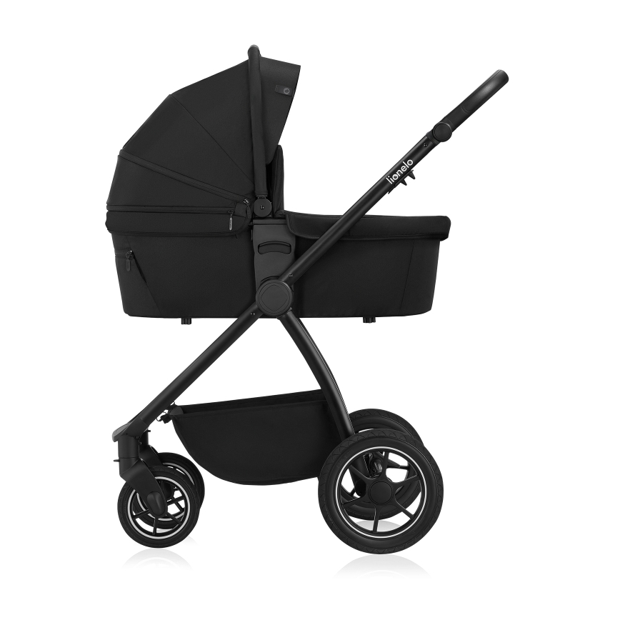 Lionelo - MERIL 2-in-1 Combination Stroller Black Onyx
