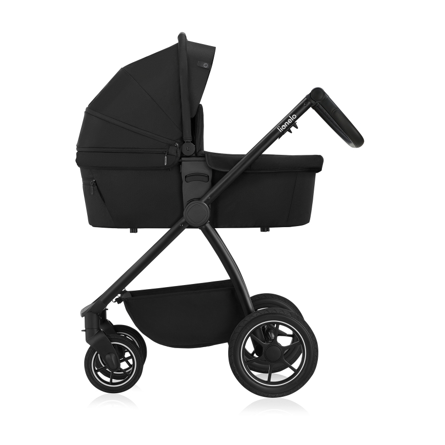 Lionelo - MERIL 2-in-1 Combination Stroller Black Onyx