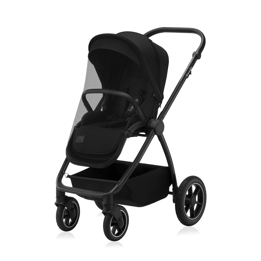 Lionelo - MERIL 2-in-1 Combination Stroller Black Onyx