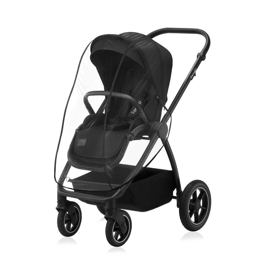 Lionelo - MERIL 2-in-1 Combination Stroller Black Onyx