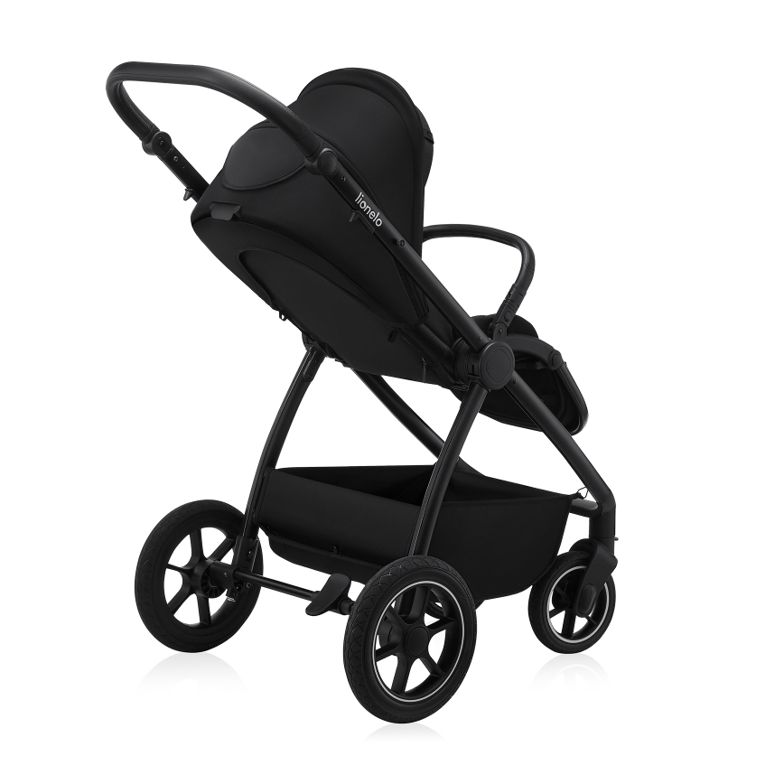 Lionelo - MERIL 2-in-1 Combination Stroller Black Onyx