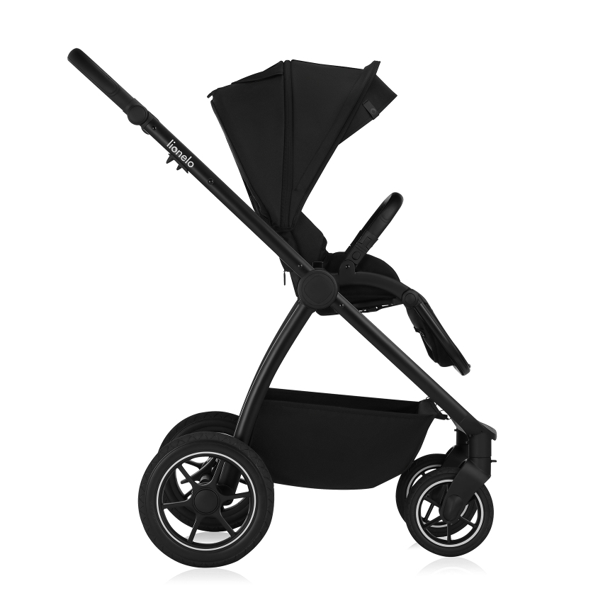 Lionelo - MERIL 2-in-1 Combination Stroller Black Onyx
