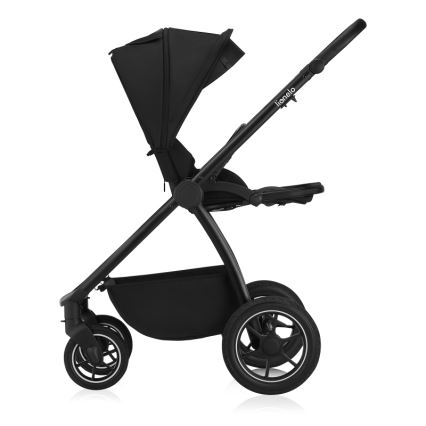 Lionelo - MERIL 2-in-1 Combination Stroller Black Onyx