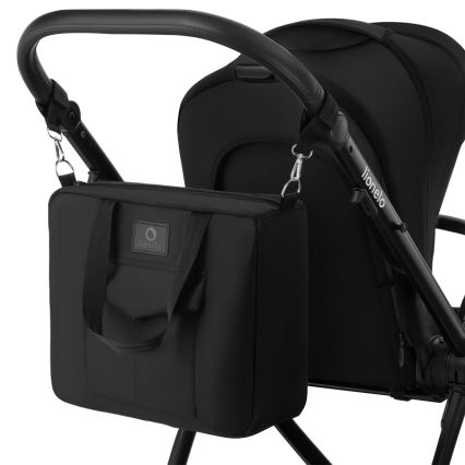 Lionelo - MERIL 2-in-1 Combination Stroller Black Onyx