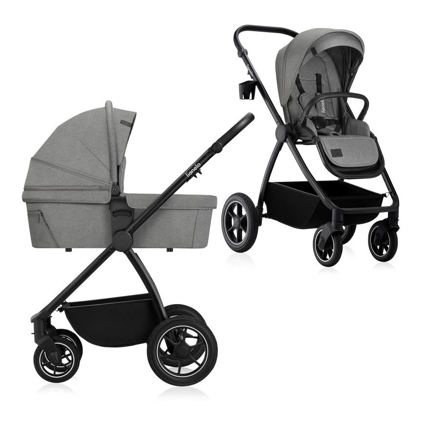 Lionelo - MERIL 2-in-1 Combination Stroller Grey Stone