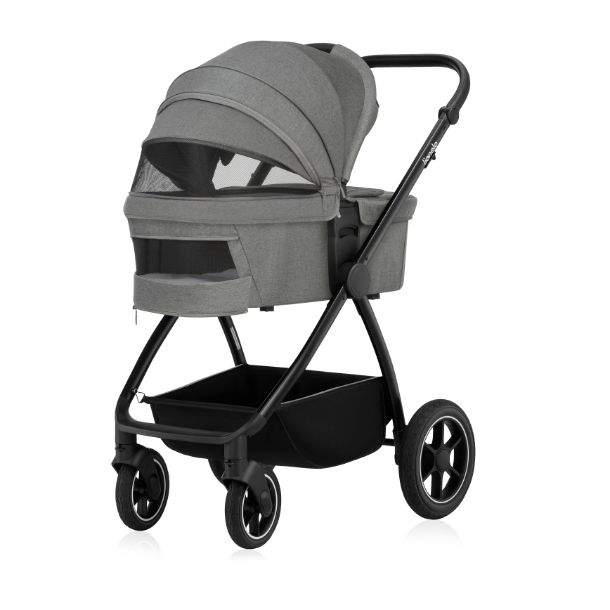 Lionelo - MERIL 2-in-1 Combination Stroller Grey Stone