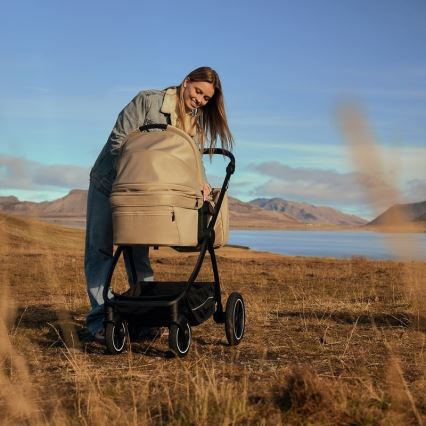 Lionelo - MERIL 3-in-1 Combination Stroller, Beige Sand