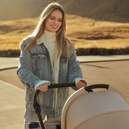 Lionelo - MERIL 3-in-1 Combination Stroller, Beige Sand