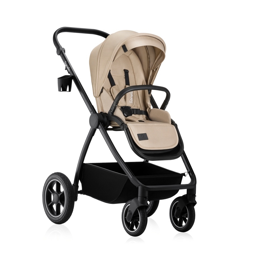 Lionelo - MERIL 3-in-1 Combination Stroller, Beige Sand