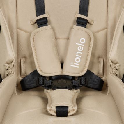 Lionelo - MERIL 3-in-1 Combination Stroller, Beige Sand