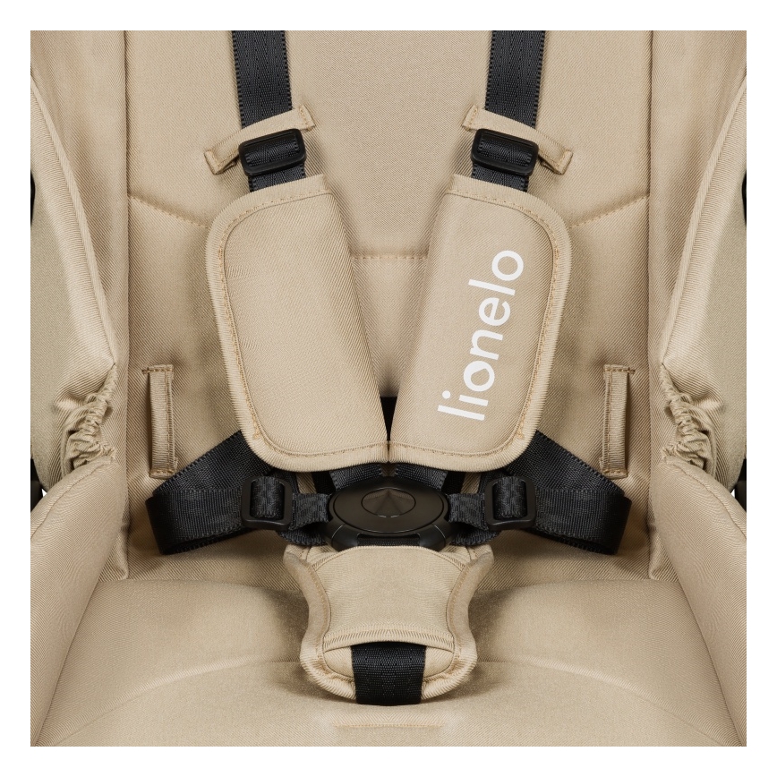 Lionelo - MERIL 3-in-1 Combination Stroller, Beige Sand