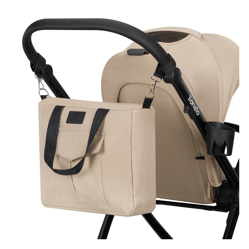 Lionelo - MERIL 3-in-1 Combination Stroller, Beige Sand