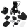 Lionelo - MERIL 3-in-1 Combination Stroller Black Onyx