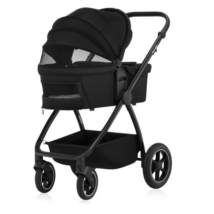 Lionelo - MERIL 3-in-1 Combination Stroller Black Onyx