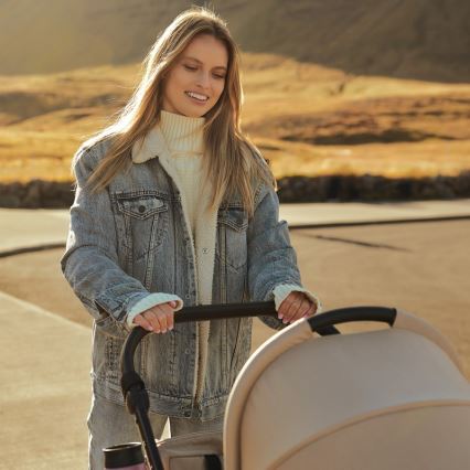 Lionelo - MERIL 3-in-1 Combination Stroller Grey Stone