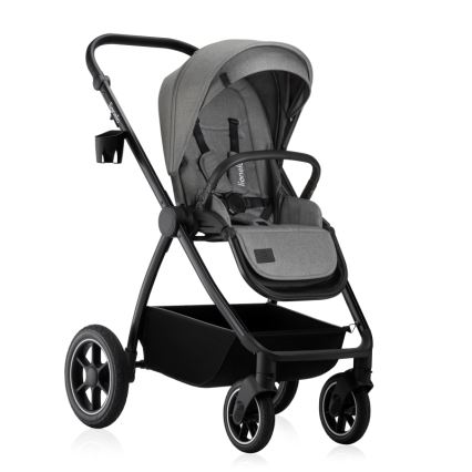 Lionelo - MERIL 3-in-1 Combination Stroller Grey Stone