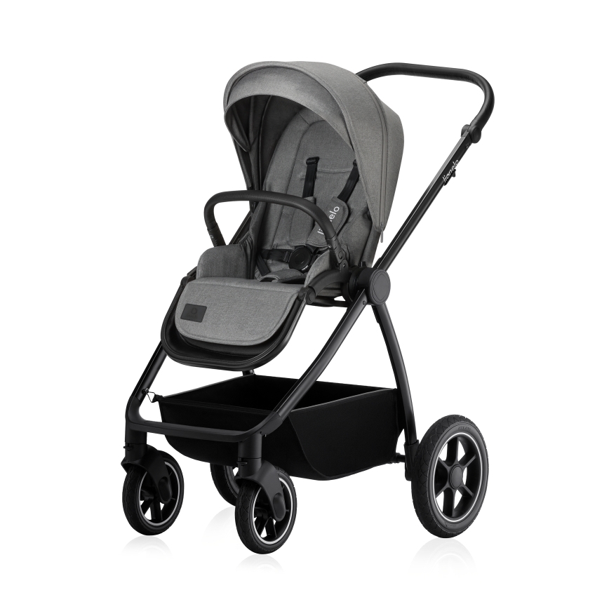Lionelo - MERIL 3-in-1 Combination Stroller Grey Stone