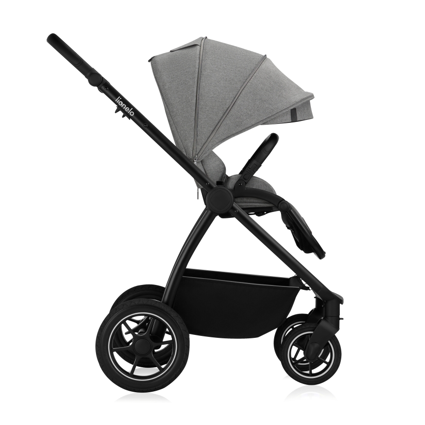 Lionelo - MERIL 3-in-1 Combination Stroller Grey Stone