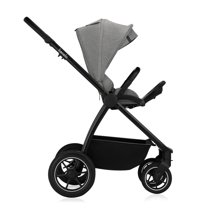 Lionelo - MERIL 3-in-1 Combination Stroller Grey Stone