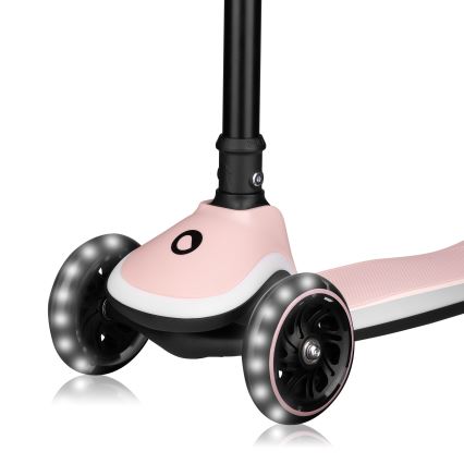 Lionelo - MEY Children's Scooter, 3x AAA, Pink Rose