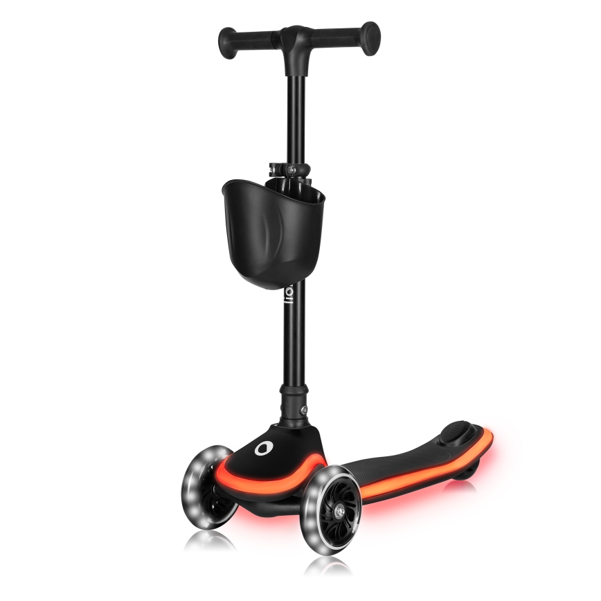 Lionelo - MEY Children's Scooter 3xAAA Black Onyx