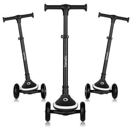 Lionelo - MEY Children's Scooter 3xAAA Black Onyx