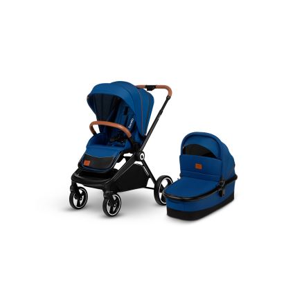 Lionelo - MIKA 2-in-1 Convertible Stroller, Navy Blue