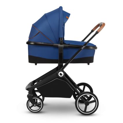 Lionelo - MIKA 2-in-1 Convertible Stroller, Navy Blue