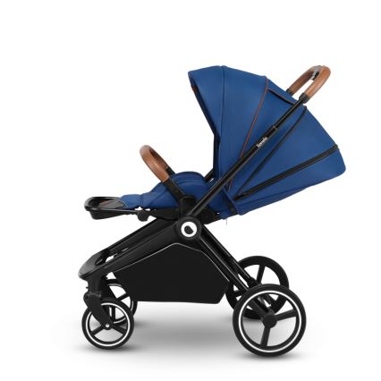 Lionelo - MIKA 2-in-1 Convertible Stroller, Navy Blue