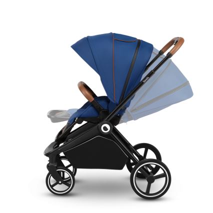 Lionelo - MIKA 2-in-1 Convertible Stroller, Navy Blue