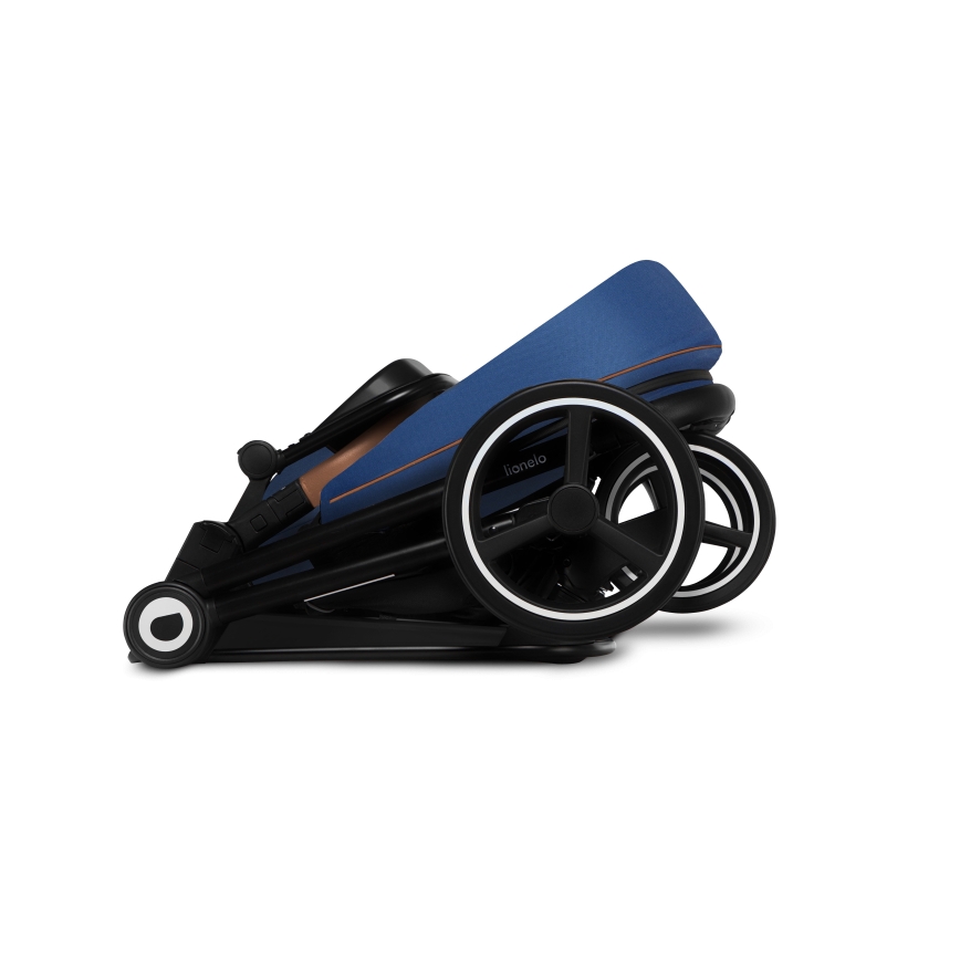 Lionelo - MIKA 2-in-1 Convertible Stroller, Navy Blue