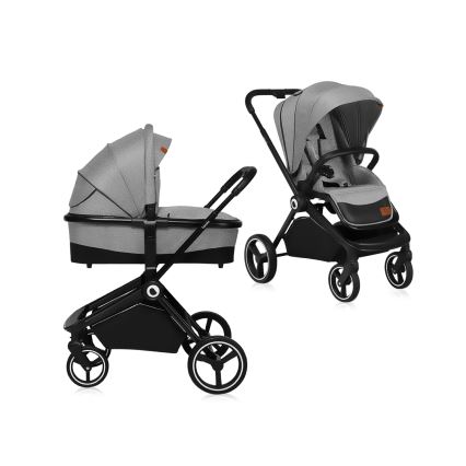 Lionelo - MIKA 2-in-1 Stroller Grey Stone