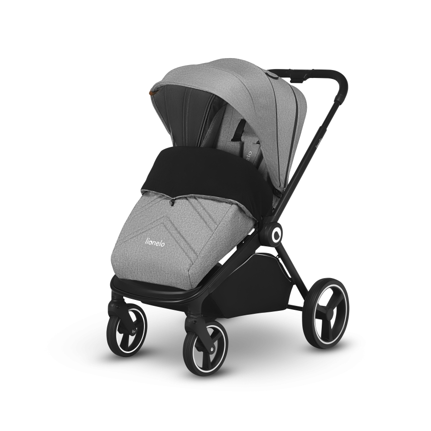 Lionelo - MIKA 2-in-1 Stroller Grey Stone