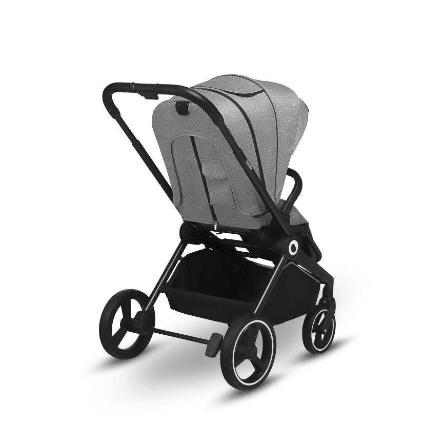Lionelo - MIKA 2-in-1 Stroller Grey Stone