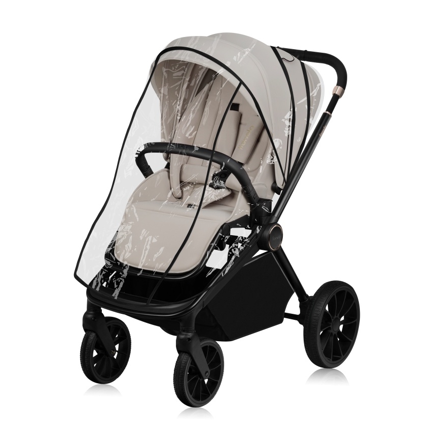 Lionelo - MIKA PLUS 2-in-1 Combination Stroller Beige Sand