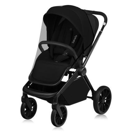 Lionelo - MIKA PLUS 2-in-1 Combination Stroller Black Onyx