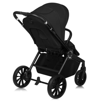 Lionelo - MIKA PLUS 2-in-1 Combination Stroller Black Onyx