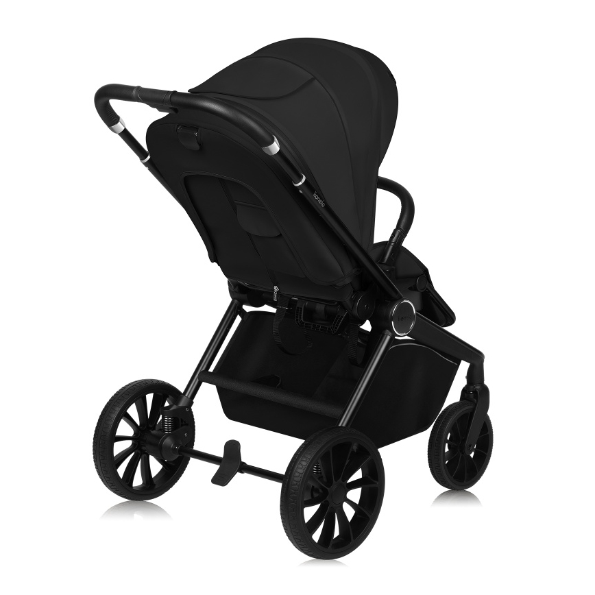 Lionelo - MIKA PLUS 2-in-1 Combination Stroller Black Onyx