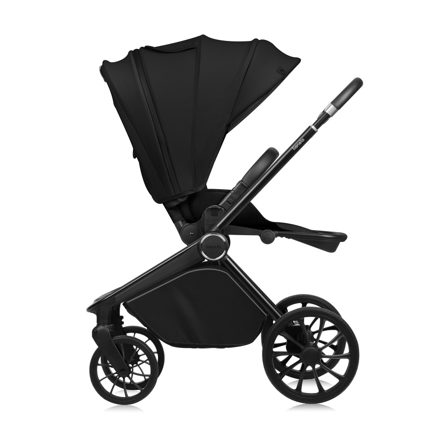 Lionelo - MIKA PLUS 2-in-1 Combination Stroller Black Onyx
