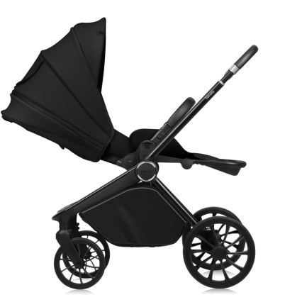 Lionelo - MIKA PLUS 2-in-1 Combination Stroller Black Onyx