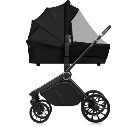 Lionelo - MIKA PLUS 2-in-1 Combination Stroller Black Onyx