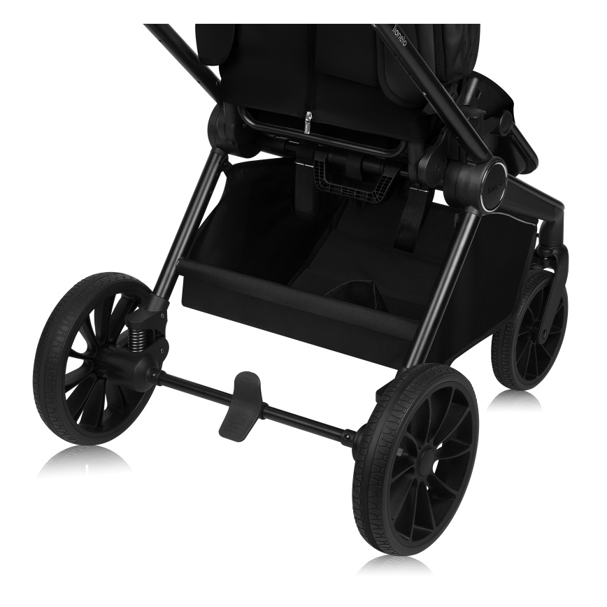 Lionelo - MIKA PLUS 2-in-1 Combination Stroller Black Onyx