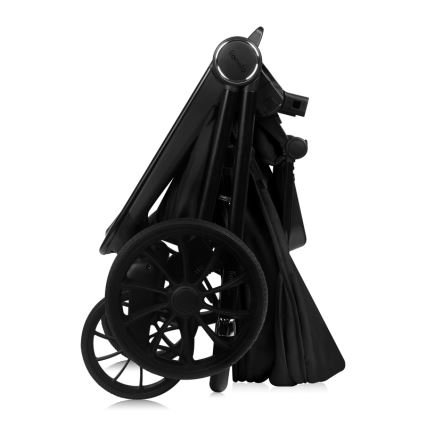 Lionelo - MIKA PLUS 2-in-1 Combination Stroller Black Onyx